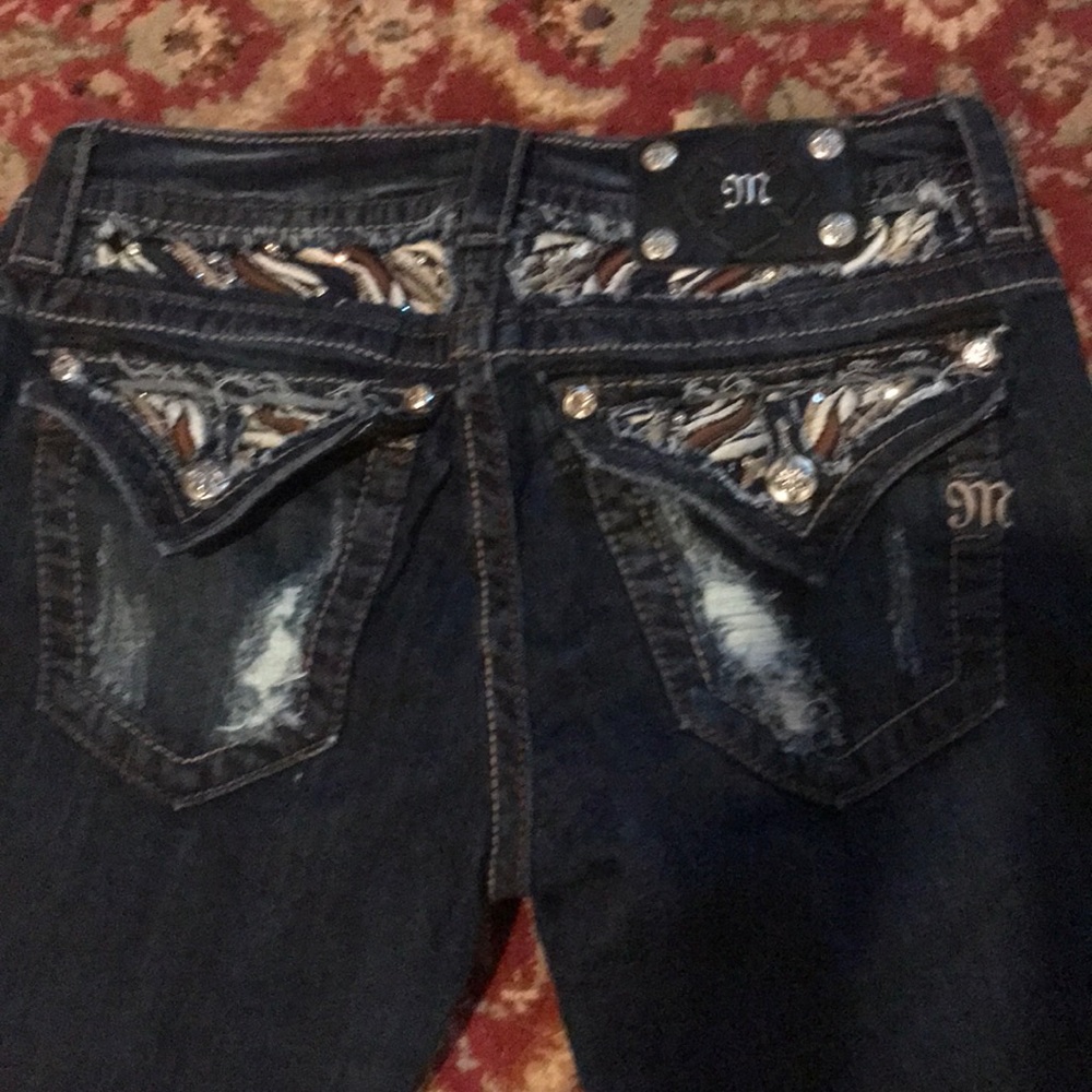 Miss me size 28 petite signature skinny jean